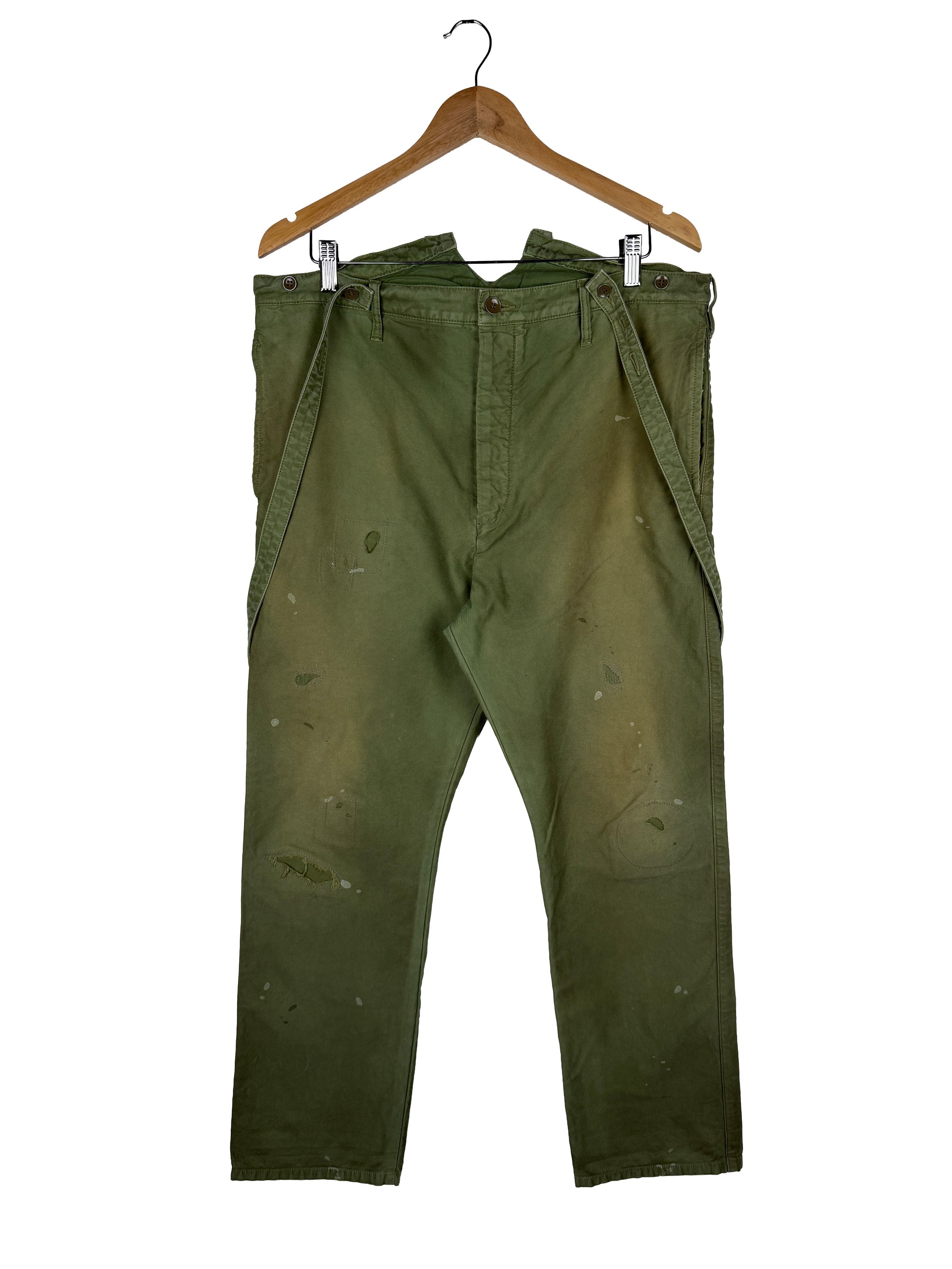Visvim SS21 Travailler Braces Pants DMGD Size US 32 / EU 48 - 1 Thumbnail