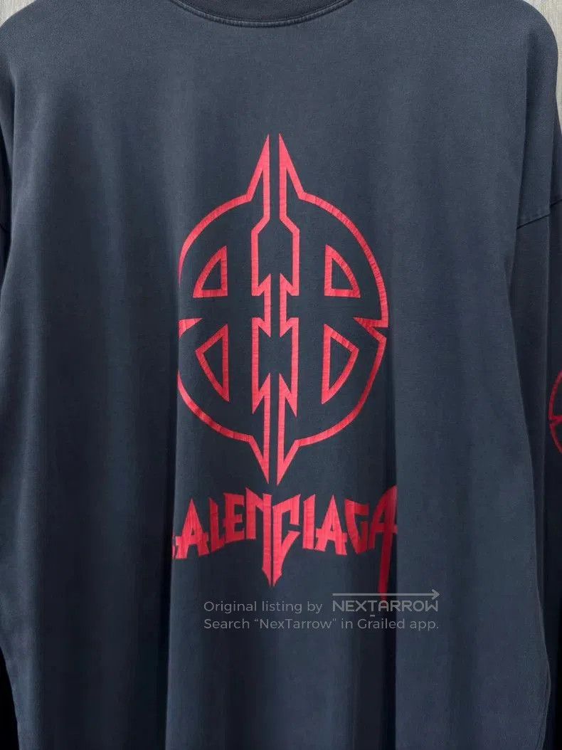 Balenciaga Balenciaga Bitcoin Distressed Long Sleeve. Size US XS / EU 42 / 0 - 3 Thumbnail