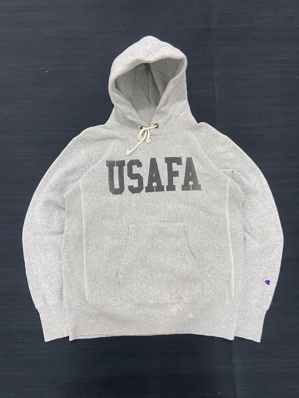 Champion 💥90s Rare Champion Reverse Weave USAFA Hoodie Size US L / EU 52-54 / 3 - 1 Thumbnail