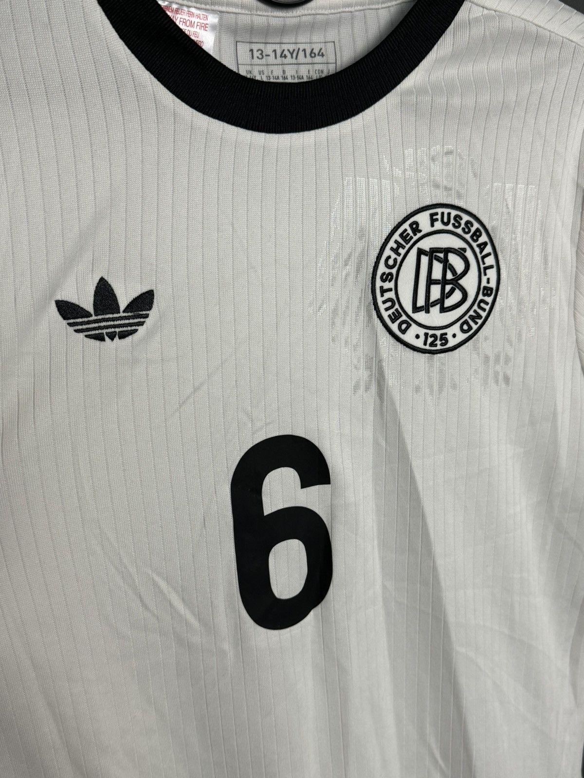 Adidas KIDS Germany Anniversary 125 Kimmich Football Jersey T-Shirt Size US XS / EU 42 / 0 - 4 Thumbnail