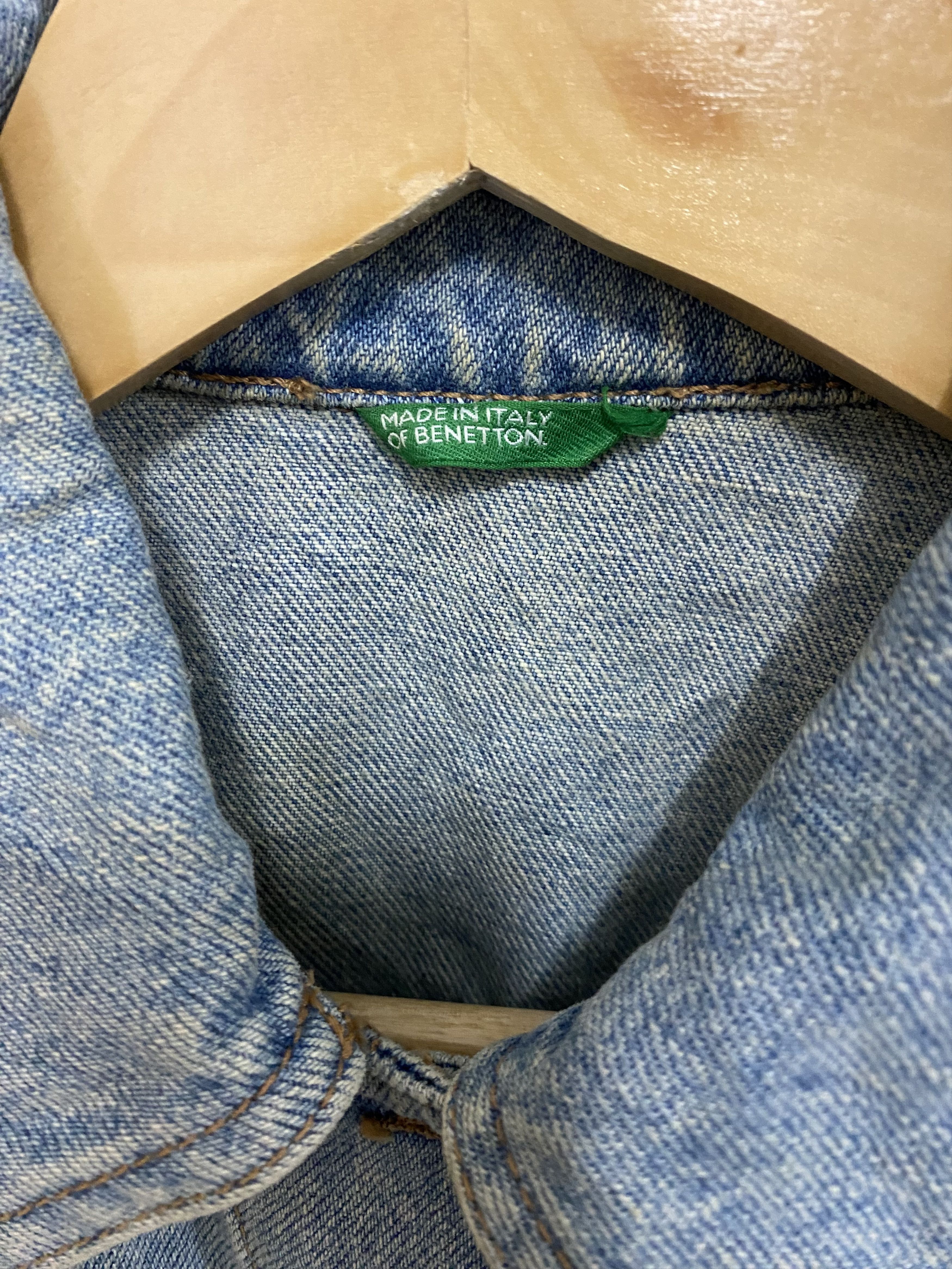 United Colors Of Benetton United Colors of Benetton Denim Jacket Size M / US 6-8 / IT 42-44 - 4 Thumbnail