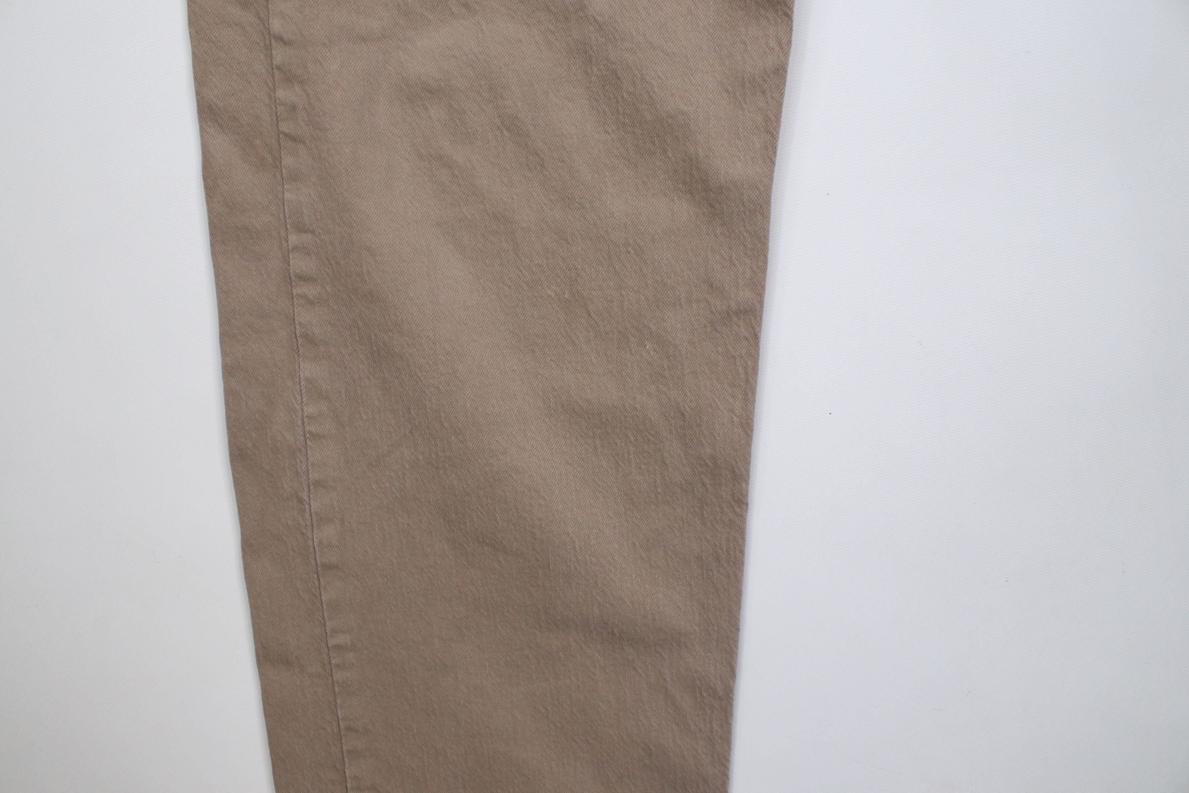 Levi's × Vintage Vintage Y2K Levis 505 Stretch Regular Fit Denim Jeans Beige Size US 36 / EU 52 - 6 Thumbnail