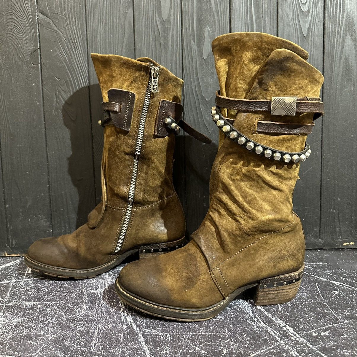 A.S.98 A.S 98 Airsteps wmns Leather Boots Size 37 Rick Owens Style Size US 7 / IT 37 - 3 Thumbnail