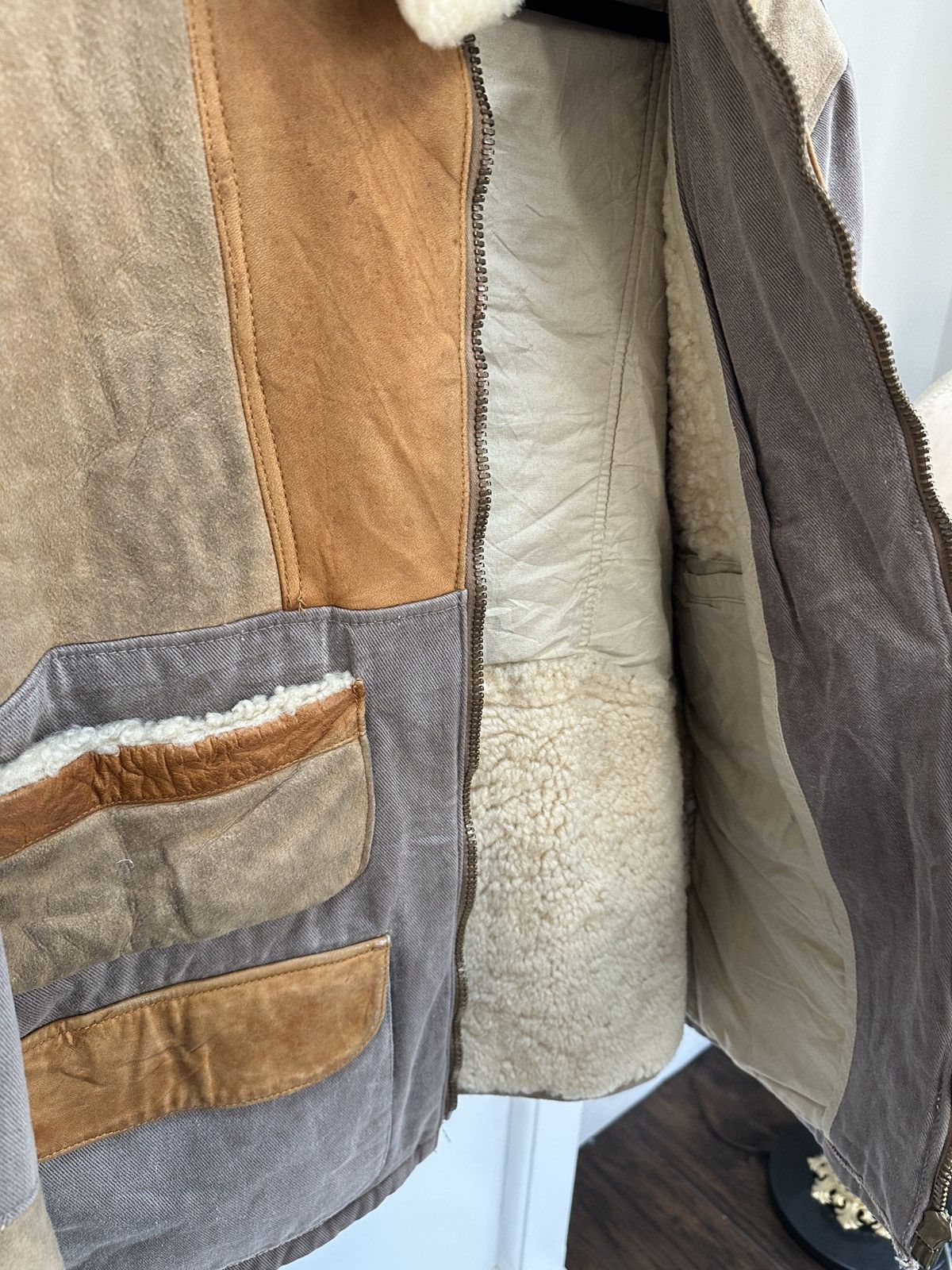 Other Sherpa Sheepskin Vintage Jacket Size US S / EU 44-46 / 1 - 6 Thumbnail