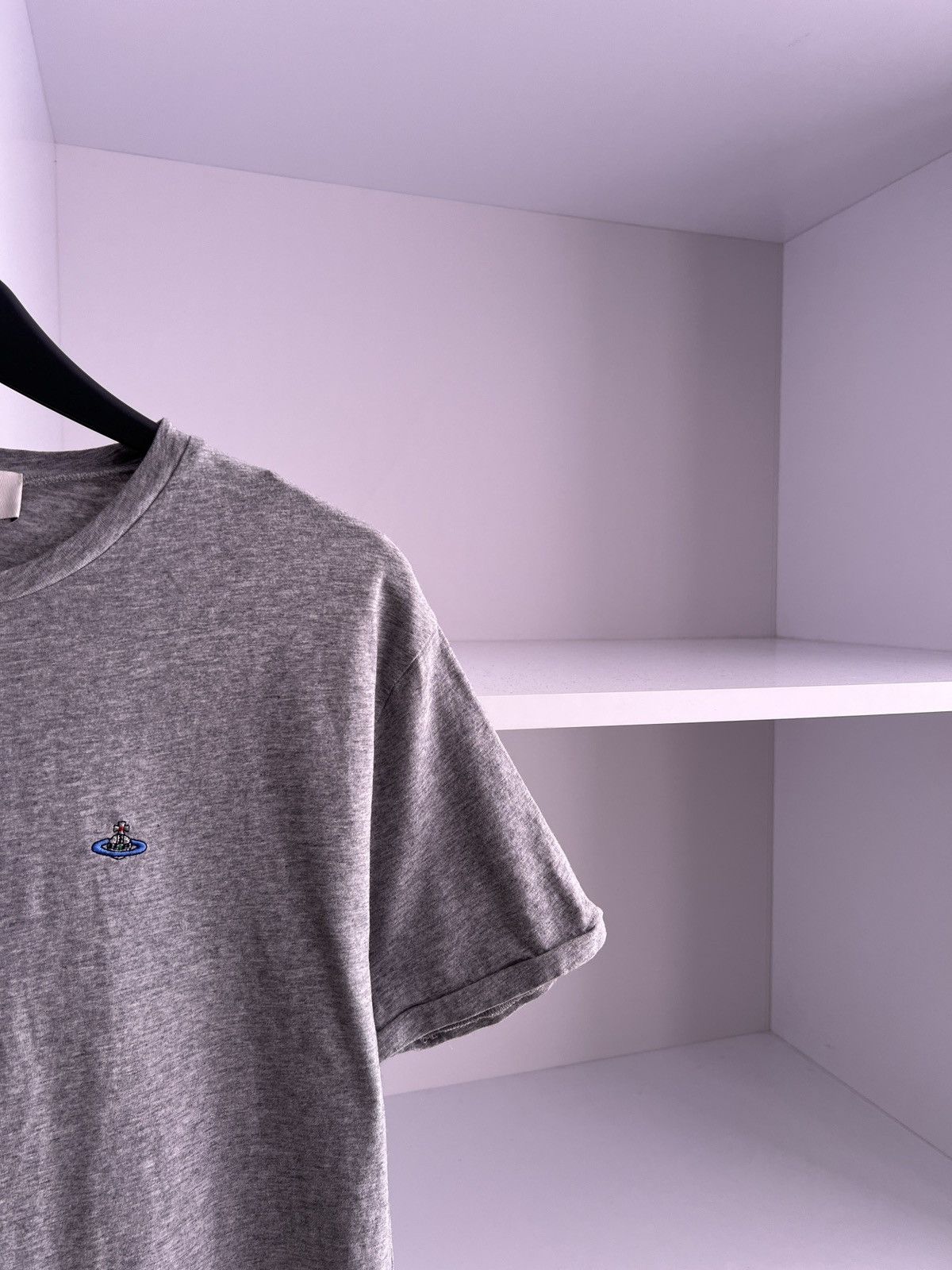 Vintage × Vivienne Westwood Vintage Vivienne Westwood Denim Gray T-Shirt Size US XL / EU 56 / 4 - 6 Thumbnail