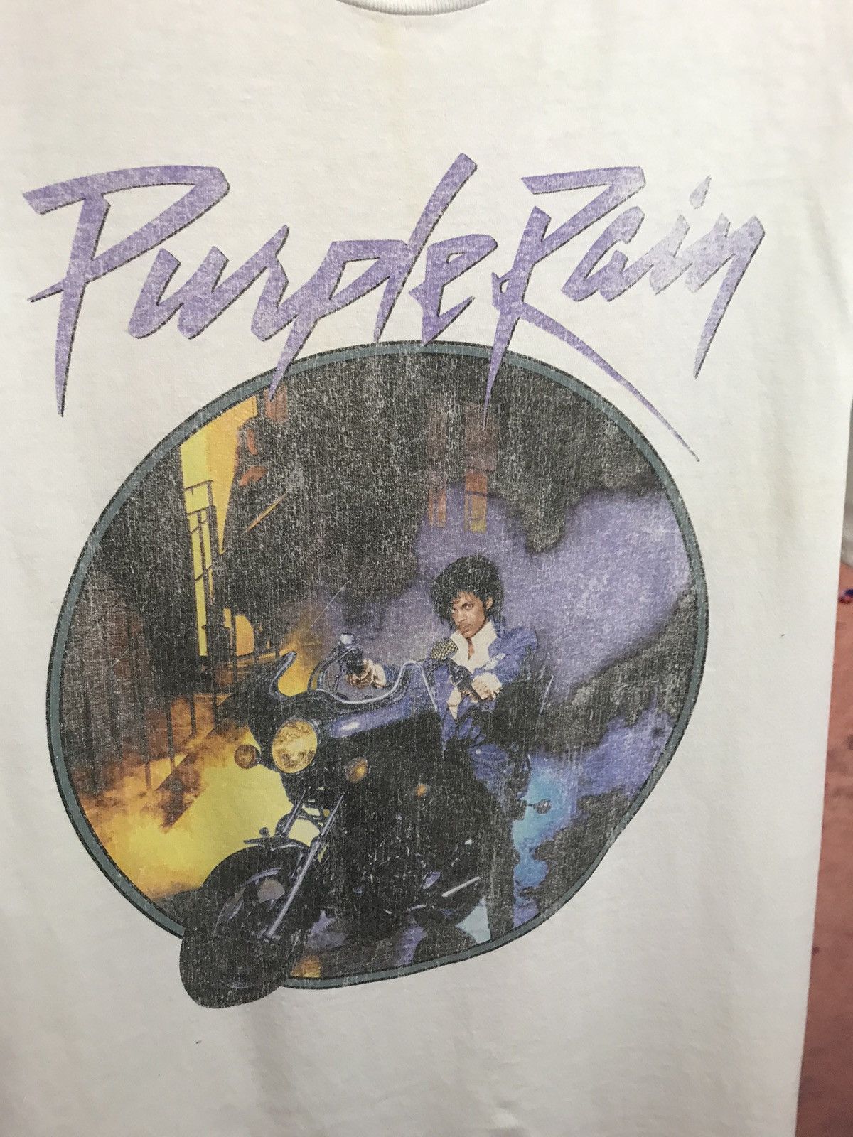 Band Tees × Vintage Vintage Prince Purple Rain band tour tee Size US XL / EU 56 / 4 - 3 Thumbnail