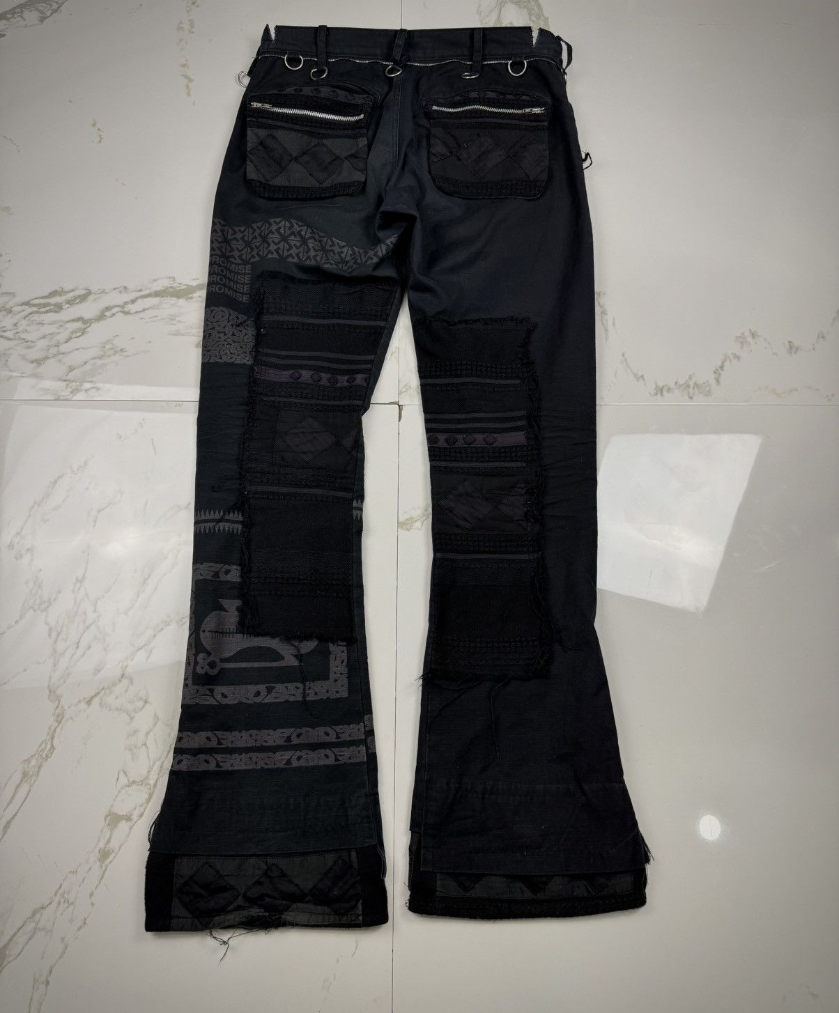 Undercover Undercover SS03 Scab Peace Not Compromise Pants Size US 28 / EU 44 - 7 Thumbnail