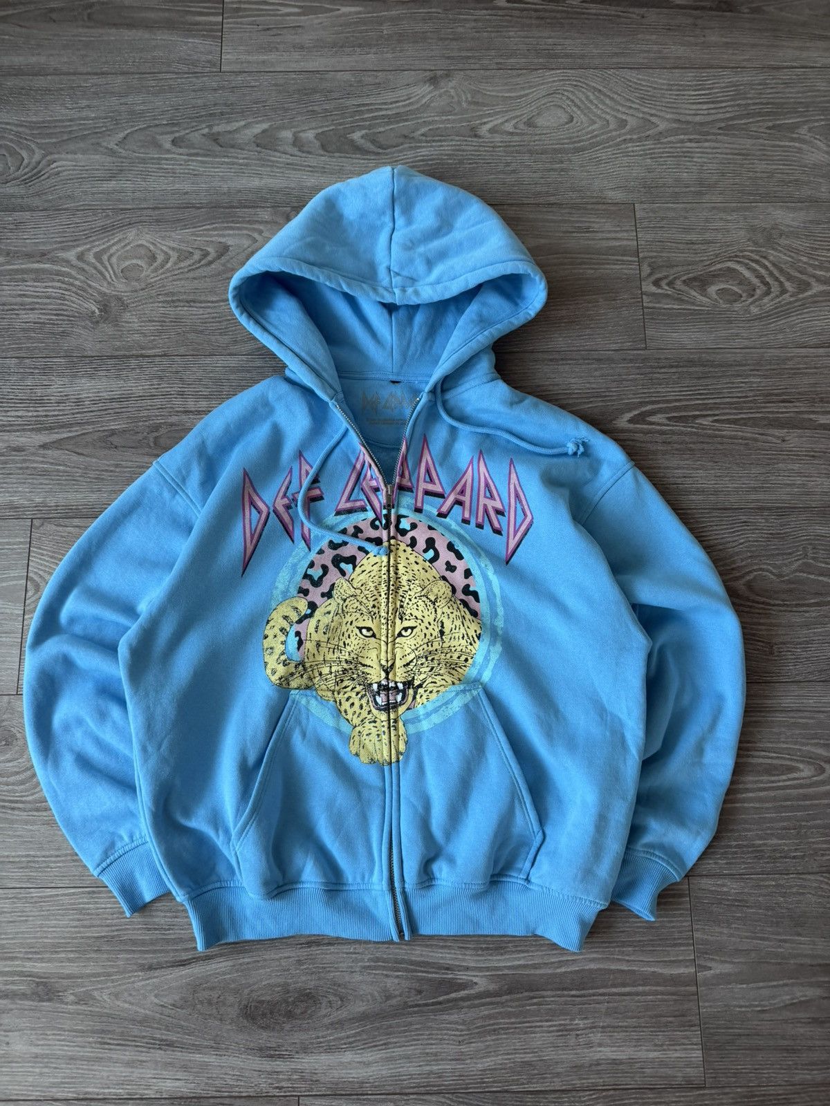 Def Leppard Def Leppard Zip Printed Rock Hoodie Size US S / EU 44-46 / 1 - 2 Thumbnail