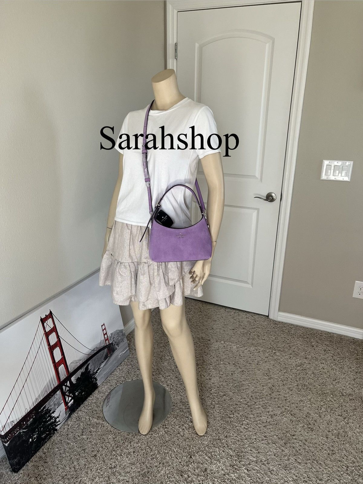 Kate Spade Kate Spade 454 Suede Mini Crossbody Size ONE SIZE - 6 Thumbnail