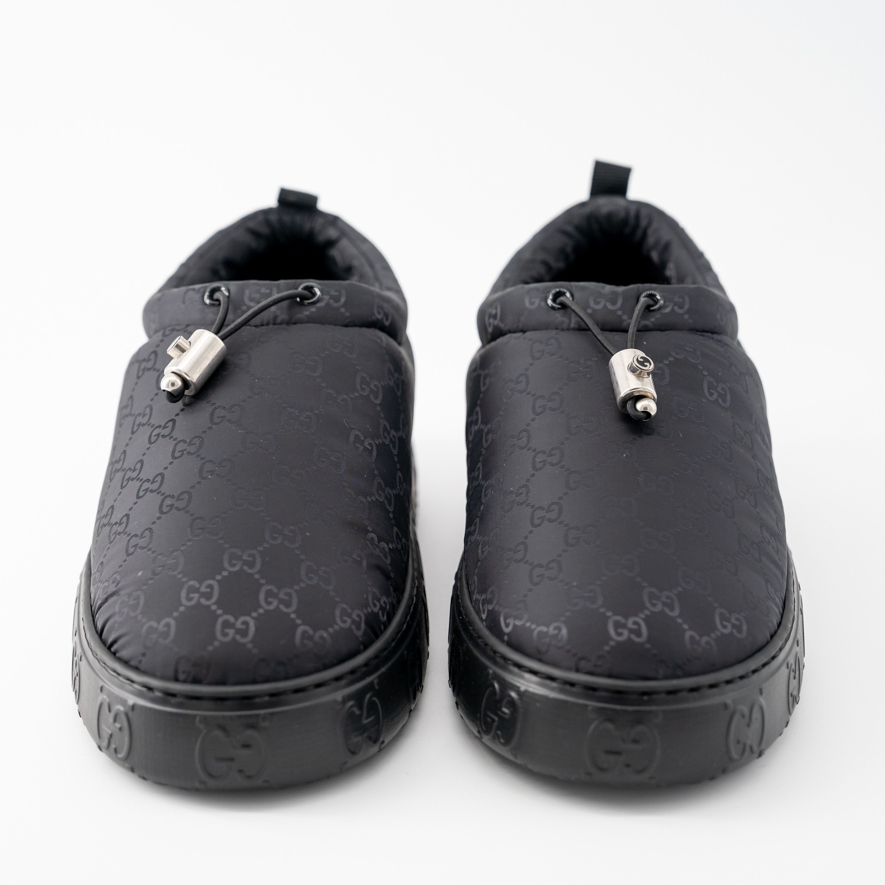Gucci size 7.5G - Gucci Nylon GG Black Boots padded drawstring Size US 8 / EU 41 - 2 Thumbnail