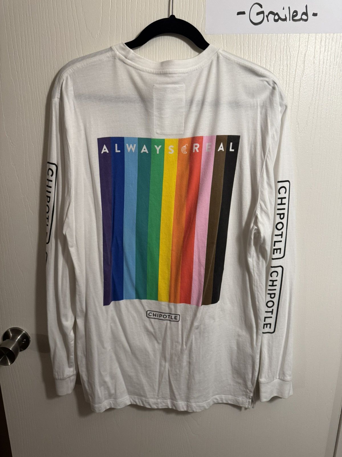 Other Chipotle Long Sleeve T-Shirt Size US XL / EU 56 / 4 - 2 Thumbnail