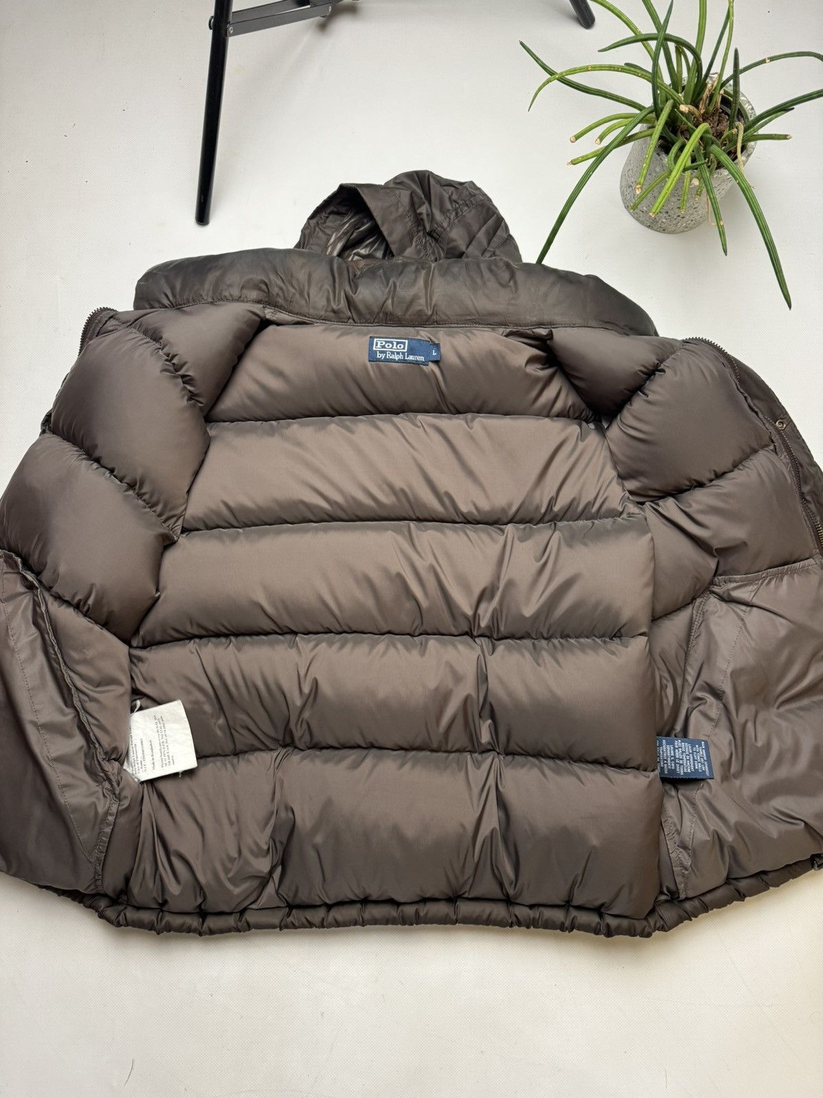 Polo Ralph Lauren × Vintage Rare vintage Polo Ralph Lauren vest brown lampo y2k Size US L / EU 52-54 / 3 - 11 Thumbnail