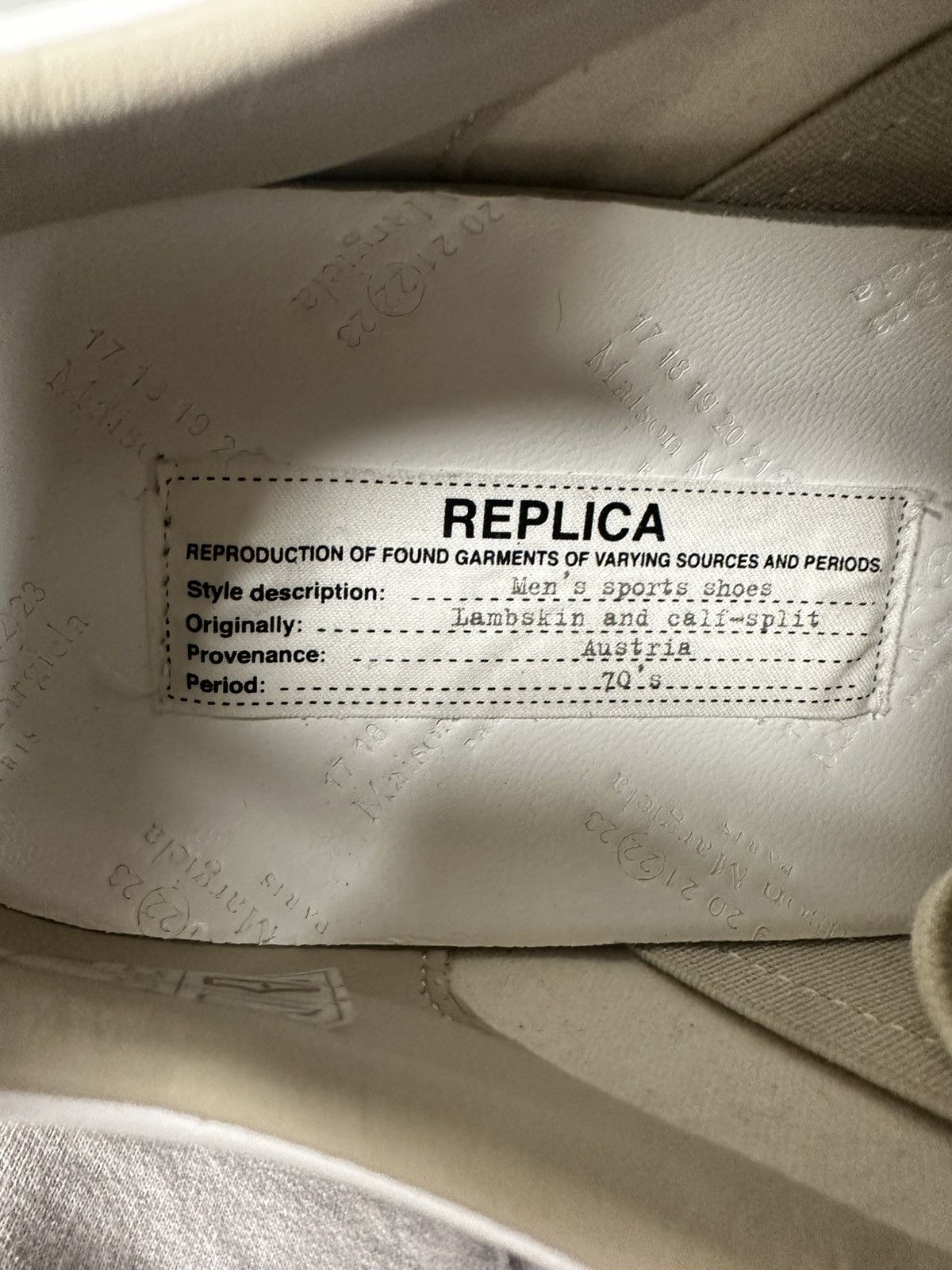 Maison Margiela Maison Margiela Replica White Size US 7 / EU 40 - 8 Thumbnail