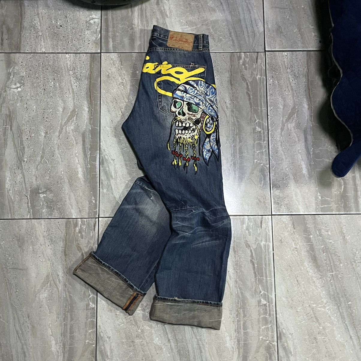 Ed Hardy Ed Hardy Pirat Jeans Size US 34 / EU 50 - 1 Thumbnail