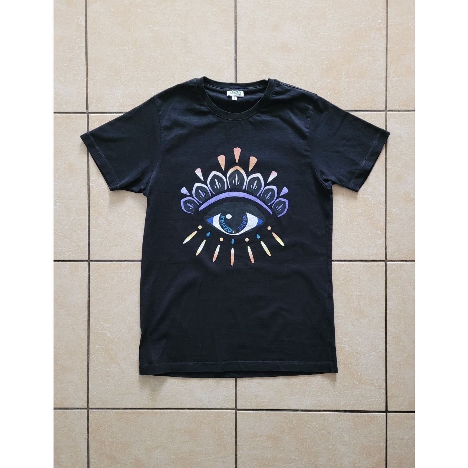 Kenzo Kenzo Paris Eye Print T-Shirt Size S / US 4 / IT 40 - 1 Thumbnail