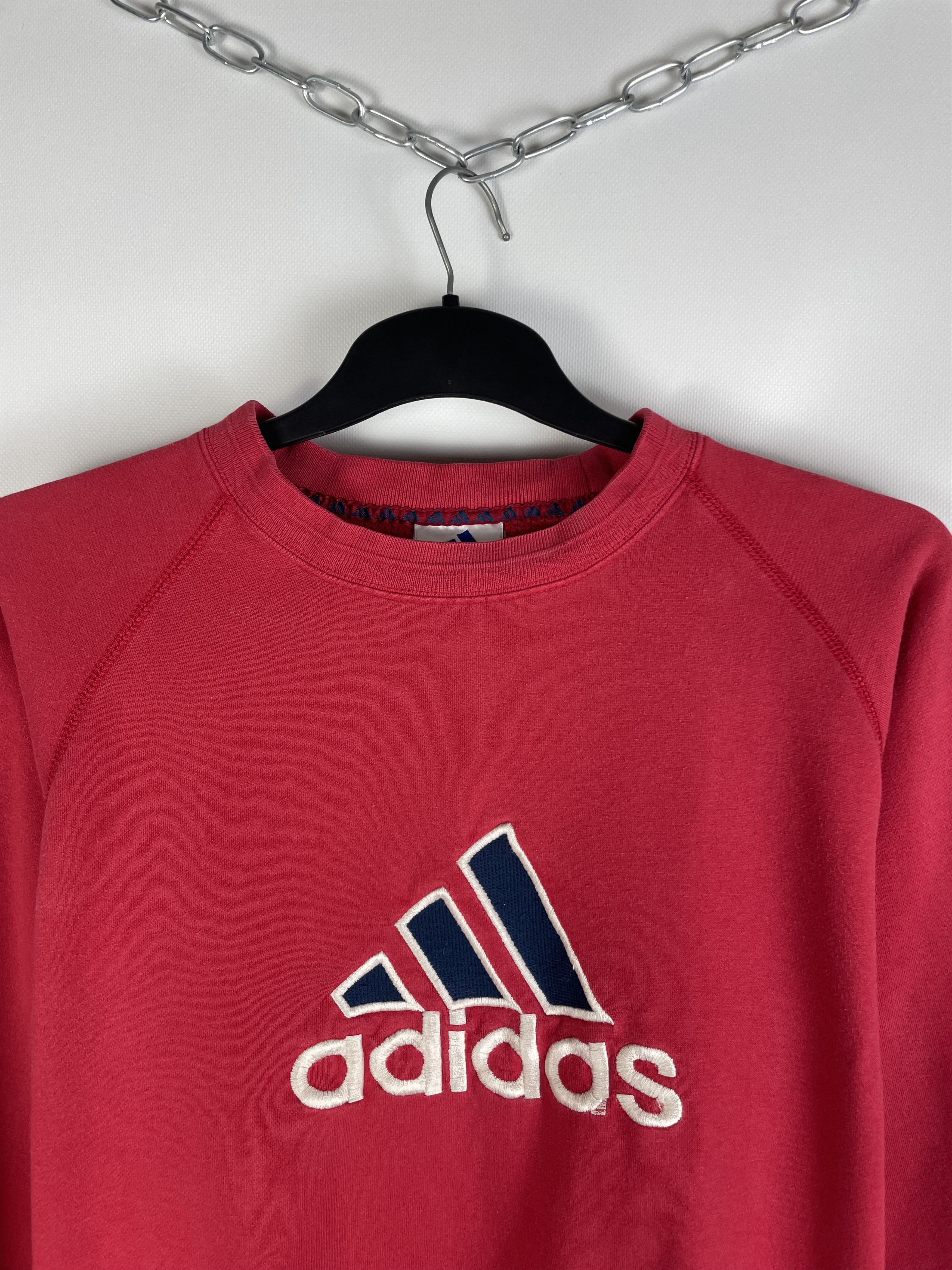 Adidas Vintage 90s Adidas Sweatshirt Size US L / EU 52-54 / 3 - 3 Thumbnail
