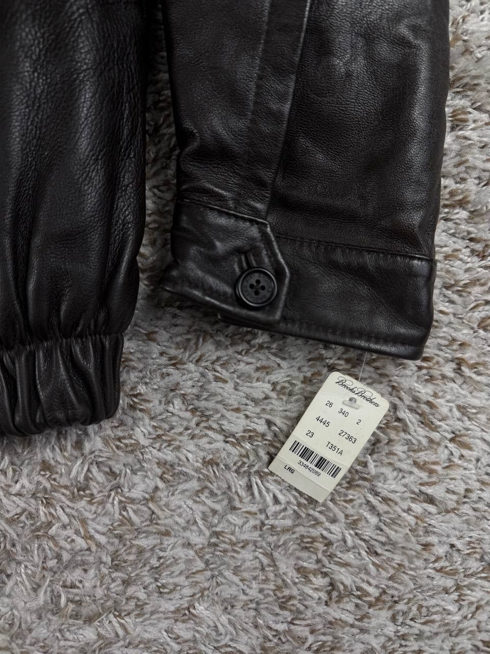 Brooks Brothers Brooks Brothers Genuine Bomber Full Zip Bemberg Lined Size US L / EU 52-54 / 3 - 4 Thumbnail