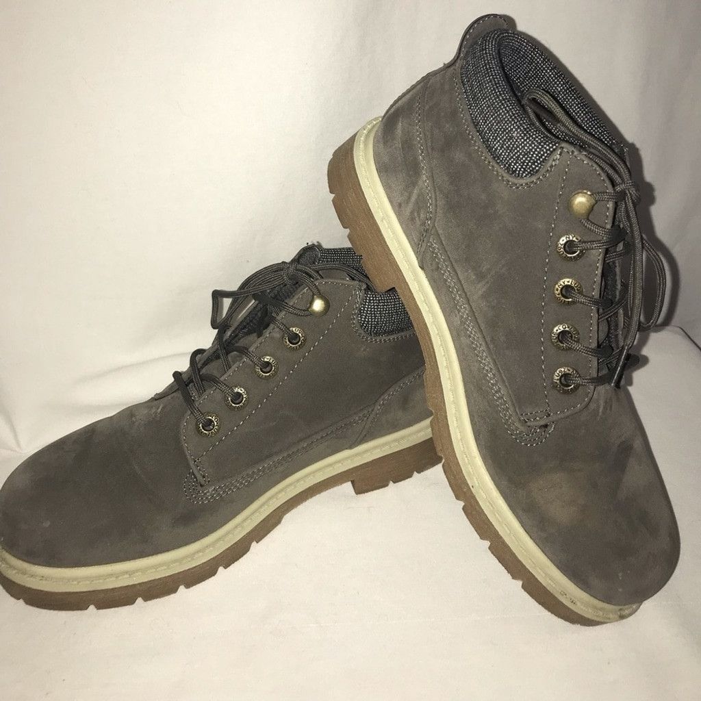 Lugz Lugz gray faux suede boots Size US 7.5 / IT 37.5 - 1 Thumbnail