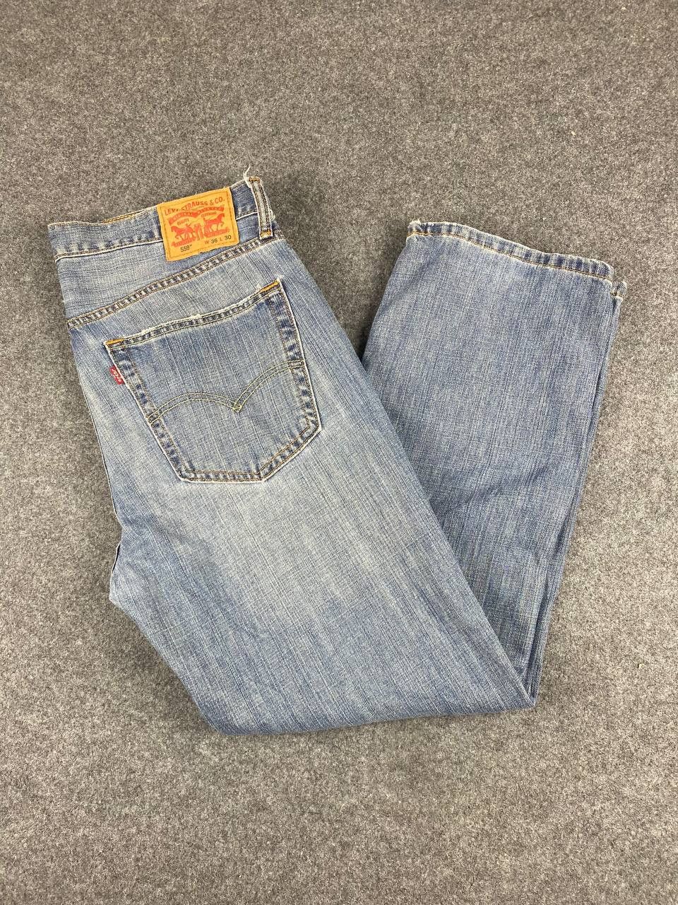 Levi's levis 559 relaxed straight denim nice design Size US 38 / EU 54 - 2 Thumbnail