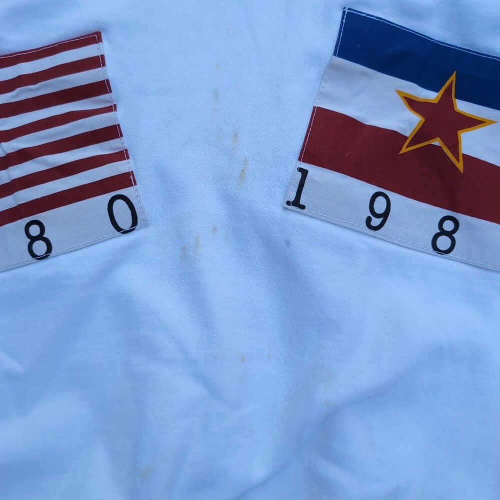 Other Vintage Bashford Sweatshirt Men White Fleece Retro Olympics Size US M / EU 48-50 / 2 - 6 Thumbnail