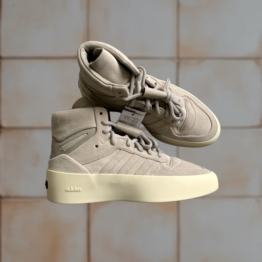 Adidas ADIDAS x FEAR OF GOD ATHLETICS 86 HIGH SNEAKER US 9.5 UK 9 EU 43 1/3 Beige Men Sneaker Athletic Suede 2023 Fear of God Basketball Mid Top Shoes Size US 9 / EU 42 - 1 Thumbnail