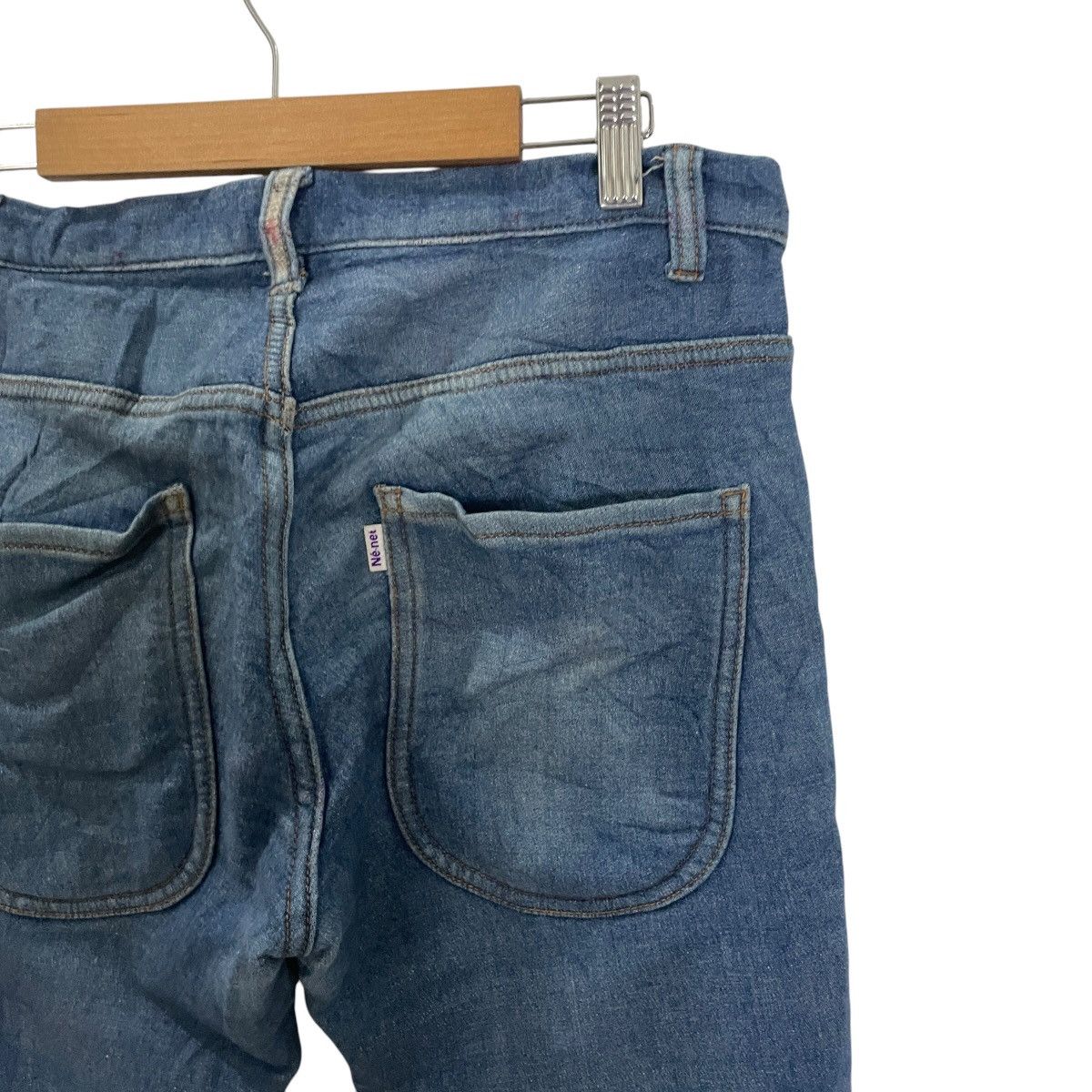 Issey Miyake Vintage Ne-net By Issey Miyake Unisex Denim Size US 33 - 11 Thumbnail