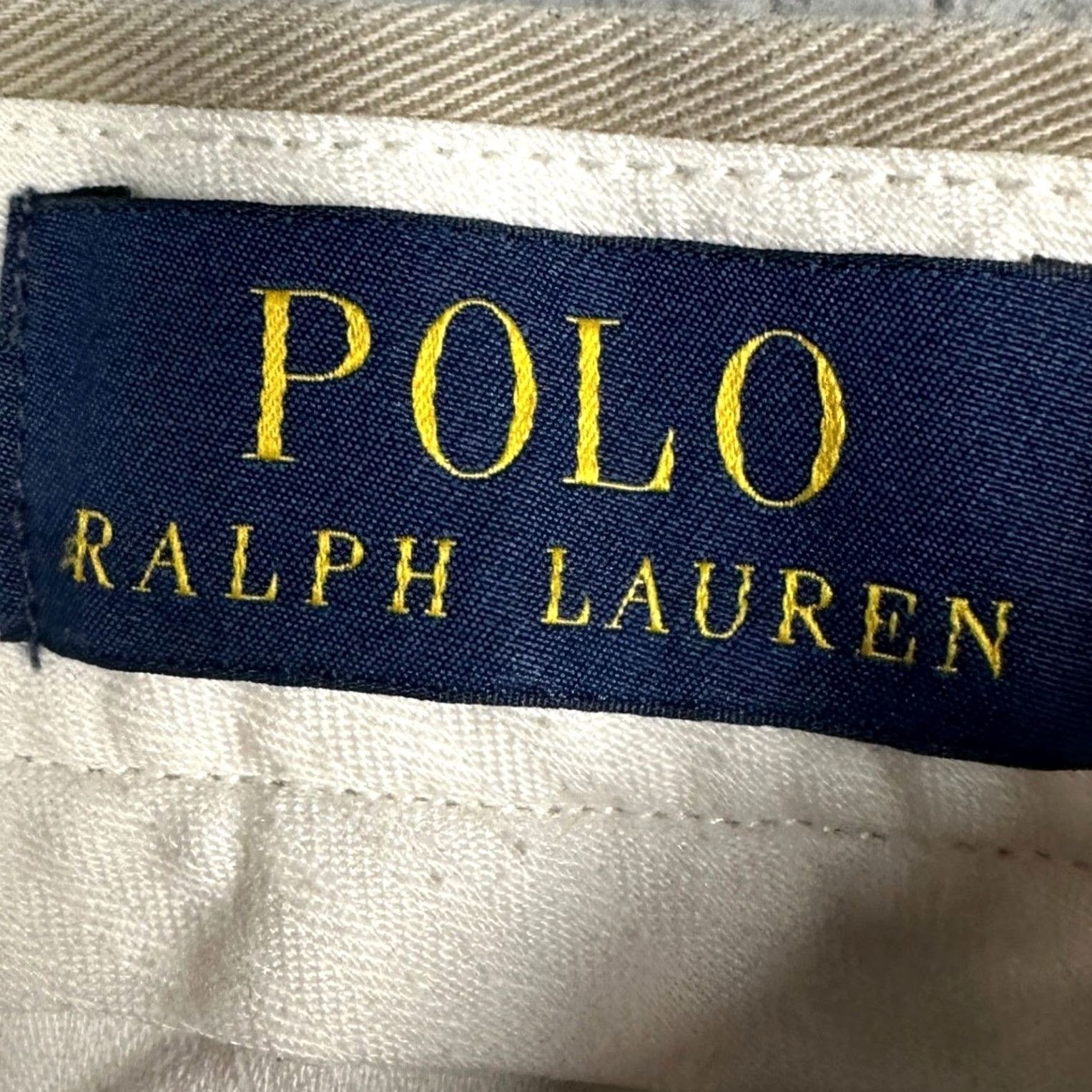 Polo Ralph Lauren Polo Ralph Lauren Pants Slim Fit Khakis Tan Beige 34 x 30 Flat Front Chino Men Casual Business Travel Size US S / EU 44-46 / 1 - 3 Thumbnail