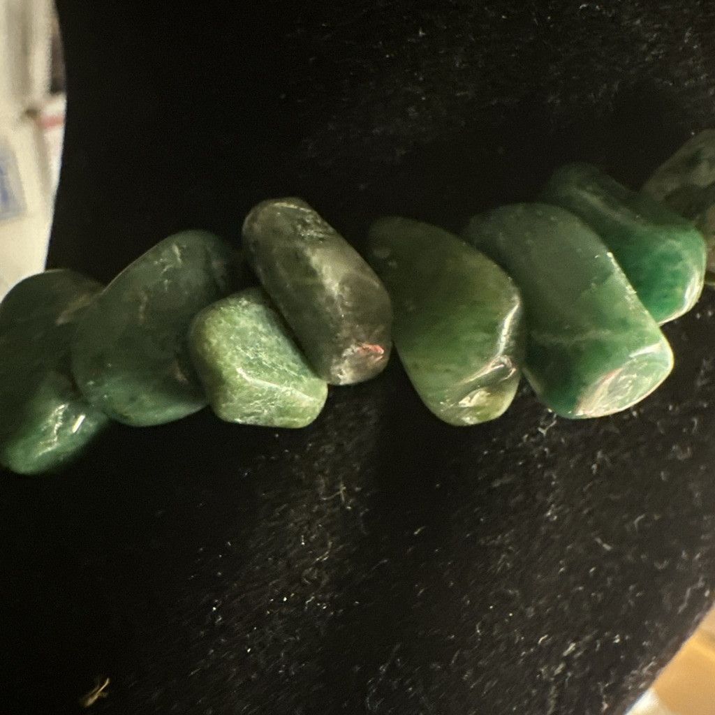 Handmade Vintage Amethyst Purple Green Real Multi Stone Statement Nec Size ONE SIZE - 6 Thumbnail