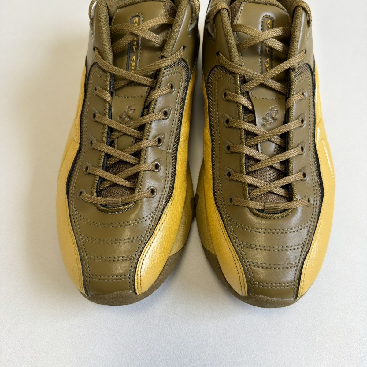 Asics × Kiko Kostadinov ‘Medallion Yellow’ Novalis Gel-Teremoa Sneakers Size US 11.5 / EU 44-45 - 14 Thumbnail