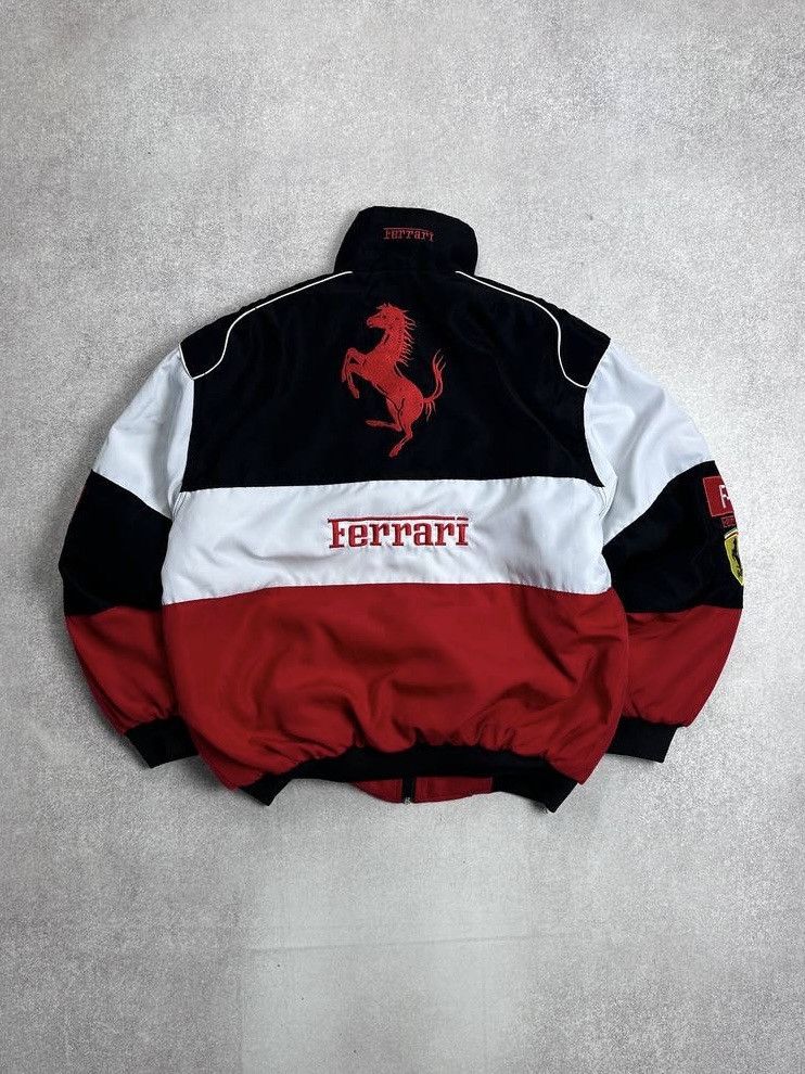 Ferrari Vintage 90s Ferarri Racing Y2K F-1 Jacket M Size US M / EU 48-50 / 2 - 4 Thumbnail