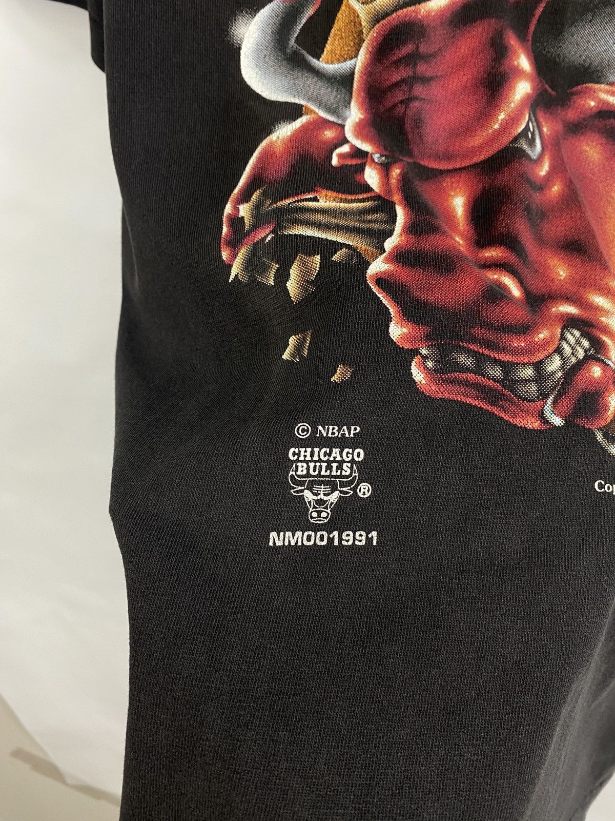 NBA × Nutmeg × Vintage 🇺🇸 Vintage 1994 Chicago Bulls Nutmeg rare retro t-shirt Size US L / EU 52-54 / 3 - 7 Thumbnail