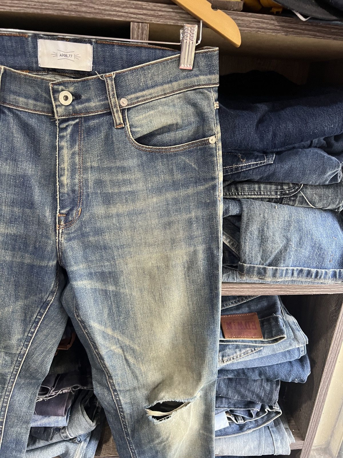 April 77 🔥April 77 Distressed Denim Size US 31 - 7 Thumbnail