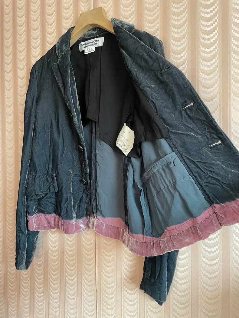 Comme des Garcons Comme Des Garcons Women's burnt velvet bleached pleated ja Size S / US 4 / IT 40 - 3 Thumbnail