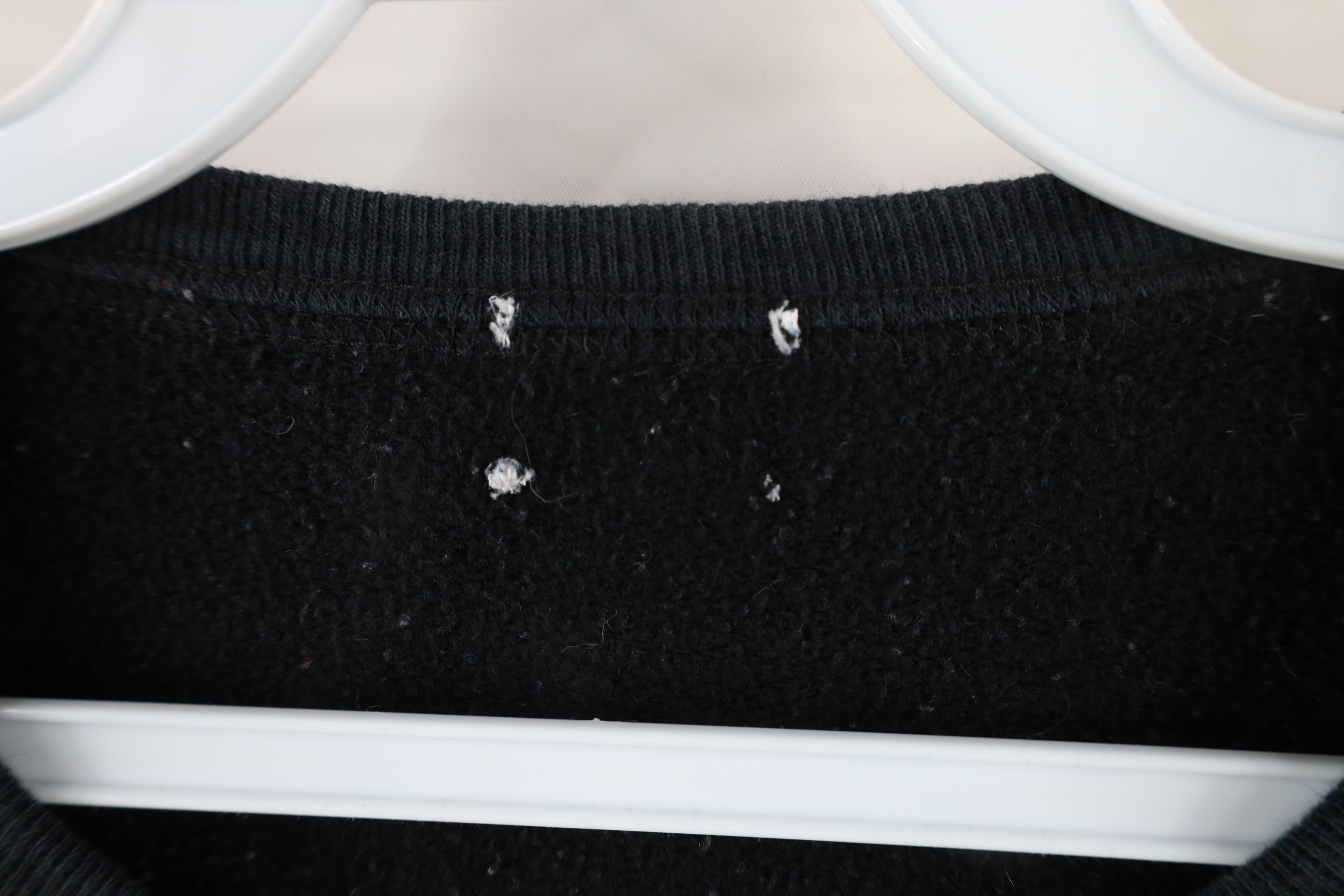 Calvin Klein × Vintage Vintage 90s Calvin Klein Spell Out Crewneck Sweatshirt Black Size M / US 6-8 / IT 42-44 - 8 Thumbnail
