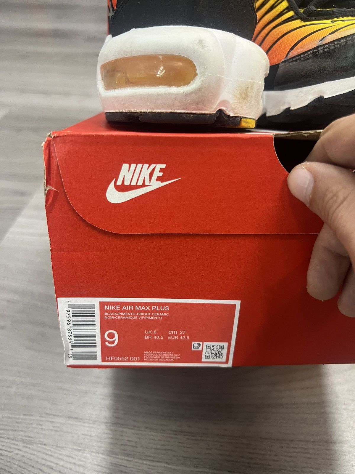 Nike Nike Air Max Plus Sunset Size US 9 / EU 42 - 8 Thumbnail