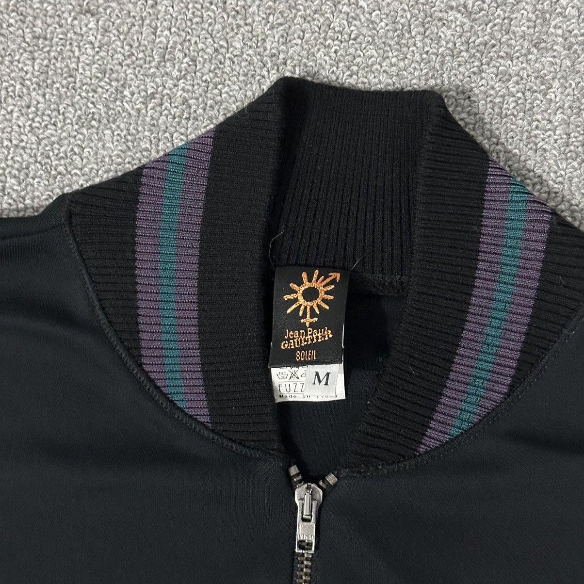 Jean Paul Gaultier Jean Paul Gaultier - Soleil - Stripes Edges Light Jacket Size M / US 6-8 / IT 42-44 - 8 Thumbnail