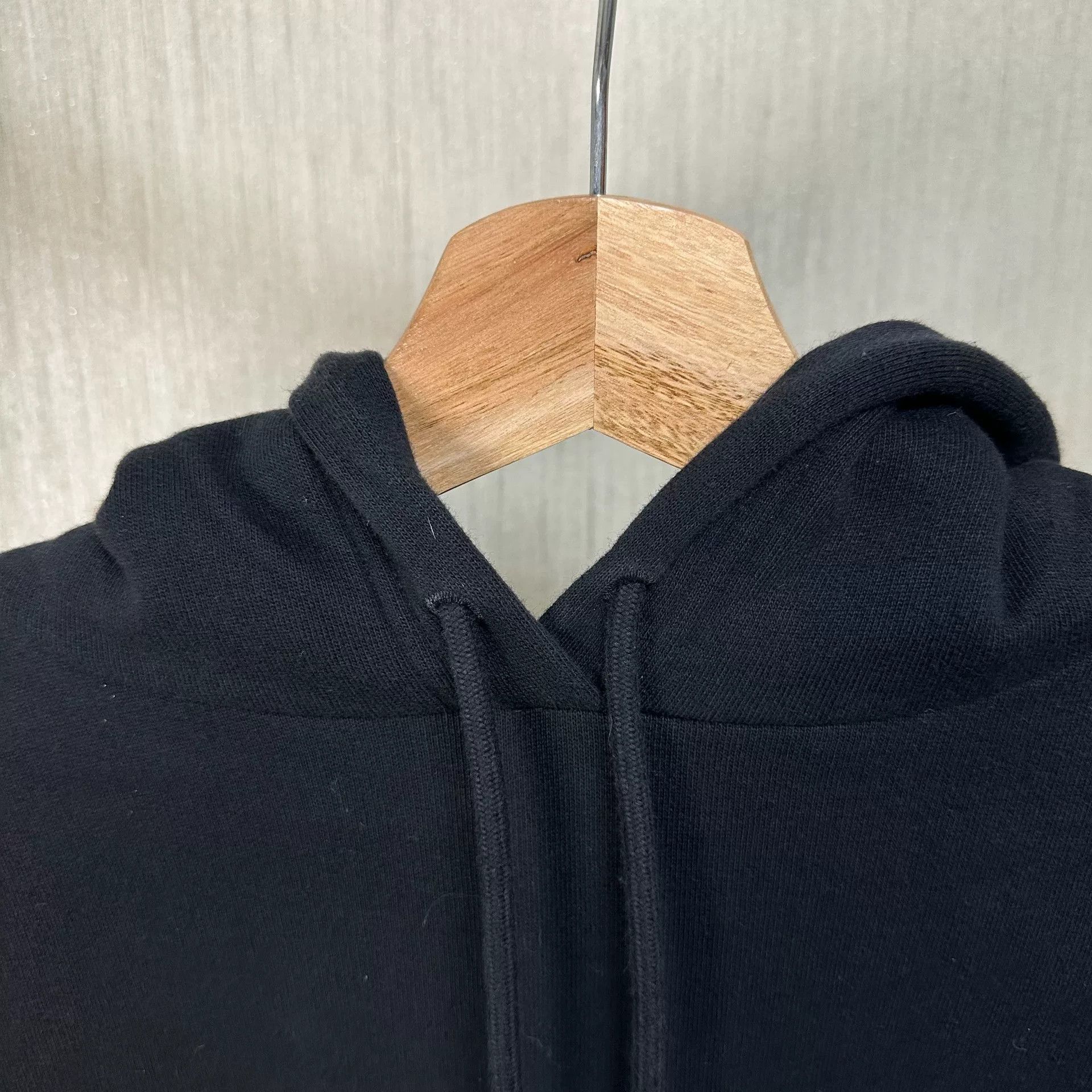 Balenciaga Balenciaga Logo Print Drawstring Fleece Hoodie Size US S / EU 44-46 / 1 - 4 Thumbnail