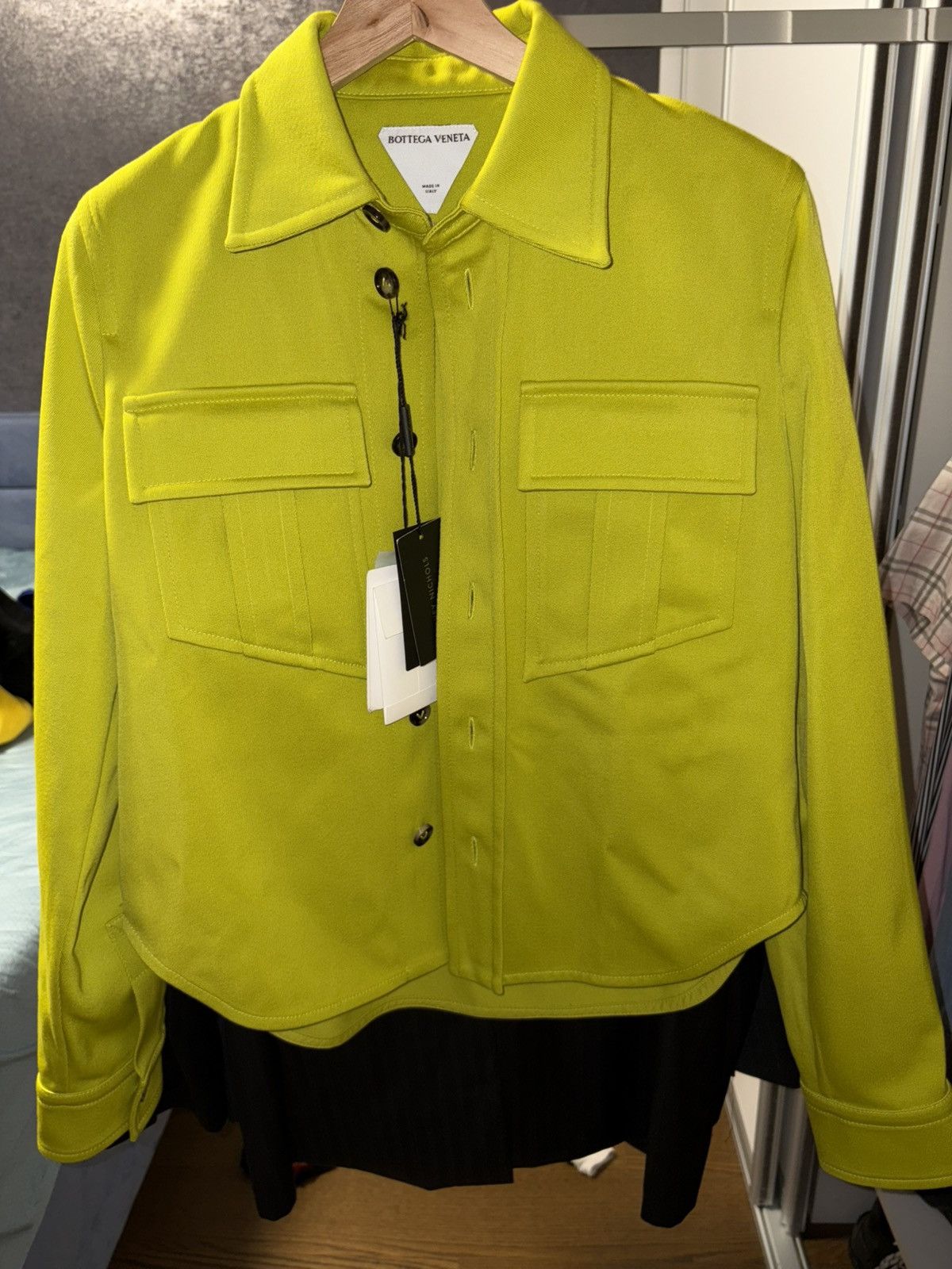 Bottega Veneta Bottega Veneta Wool Gabardine Shirt Size S / US 4 / IT 40 - 12 Thumbnail