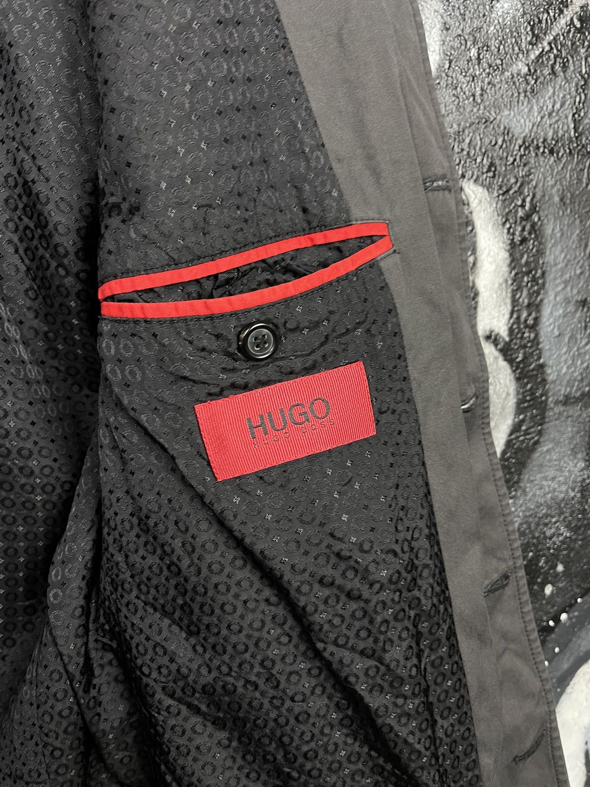 Hugo Boss Hugo Boss Alfred-W Vintage Dark Grey Blazer Jacket Size 48 Size US M / EU 48-50 / 2 - 15 Thumbnail