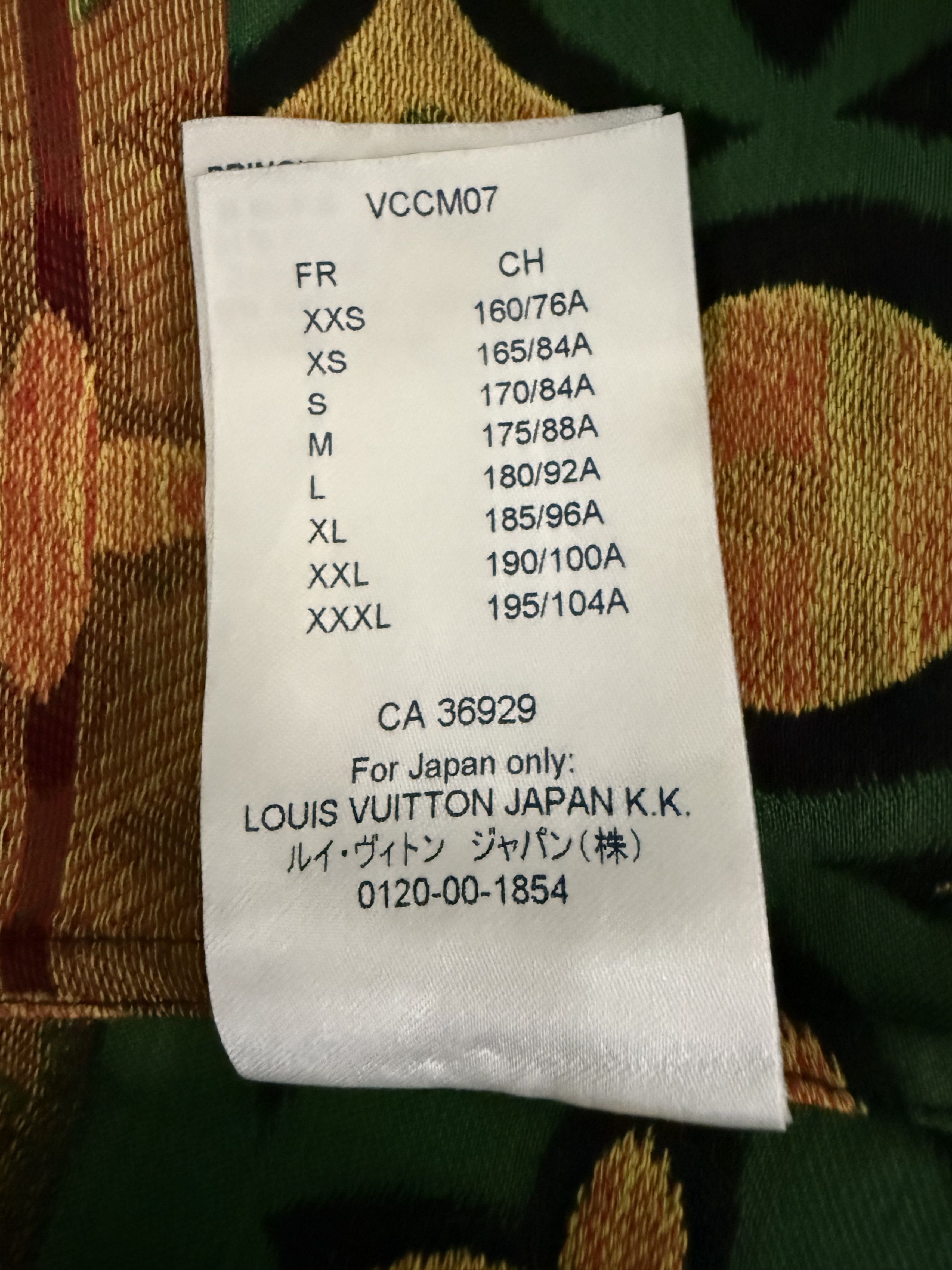 Louis Vuitton LV Jacquard Fil Coupé Shirt Size US L / EU 52-54 / 3 - 12 Thumbnail