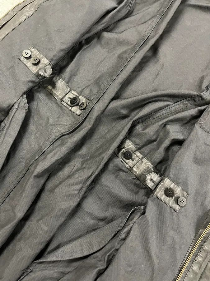 Helmut Lang Helmut Lang Raining Avant-Garde Obscure Black Parka Jacket Size US M / EU 48-50 / 2 - 11 Thumbnail