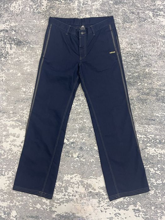 Y-3 Yohji Yamamoto Adidas SS04 3 Strip Spotted Horse Denim Jeans