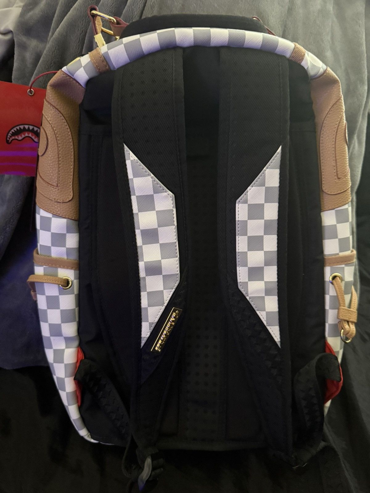 Sprayground Sprayground Henny Raceway Cream Backpack Size ONE SIZE - 3 Thumbnail