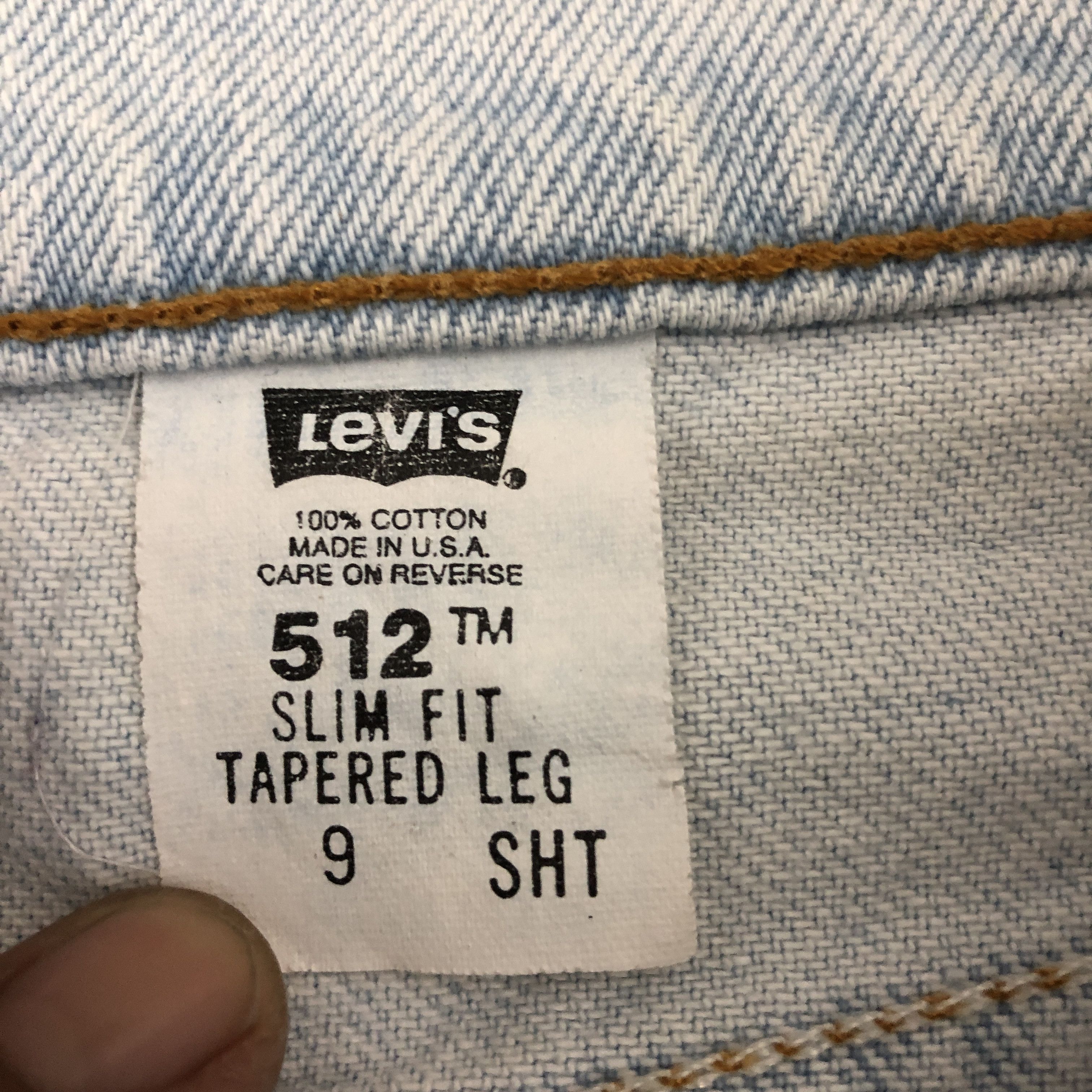 Levi's Vintage 90's Levis Sun Faded Jeans Levi's Light Wash Denim Size 24" / US 00 / IT 34 - 7 Thumbnail