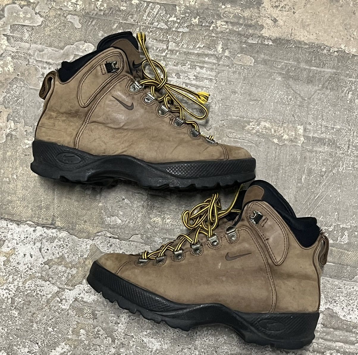 Vintage Nike ACG rare boots size 9 signs of wear no box hype hiking Grailed