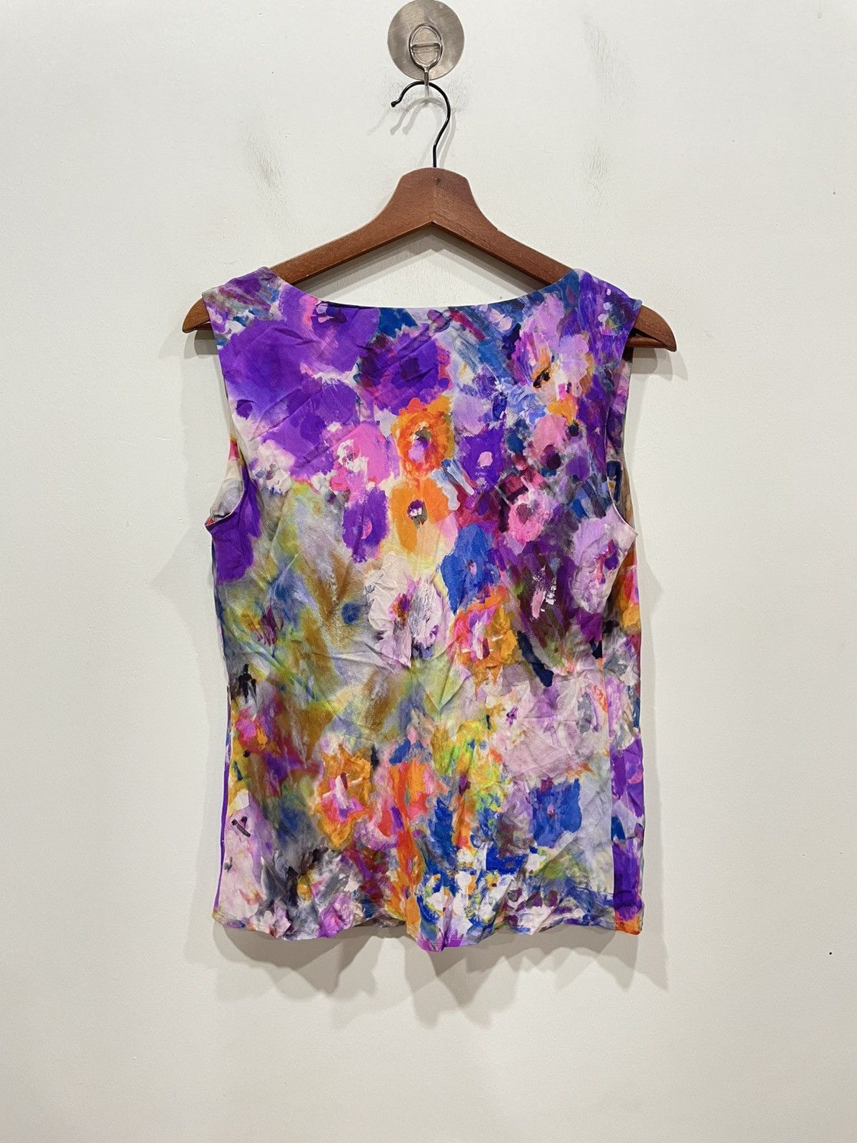 Escada Escada Nonsleeves Blouse Size XS / US 0-2 / IT 36-38 - 2 Thumbnail