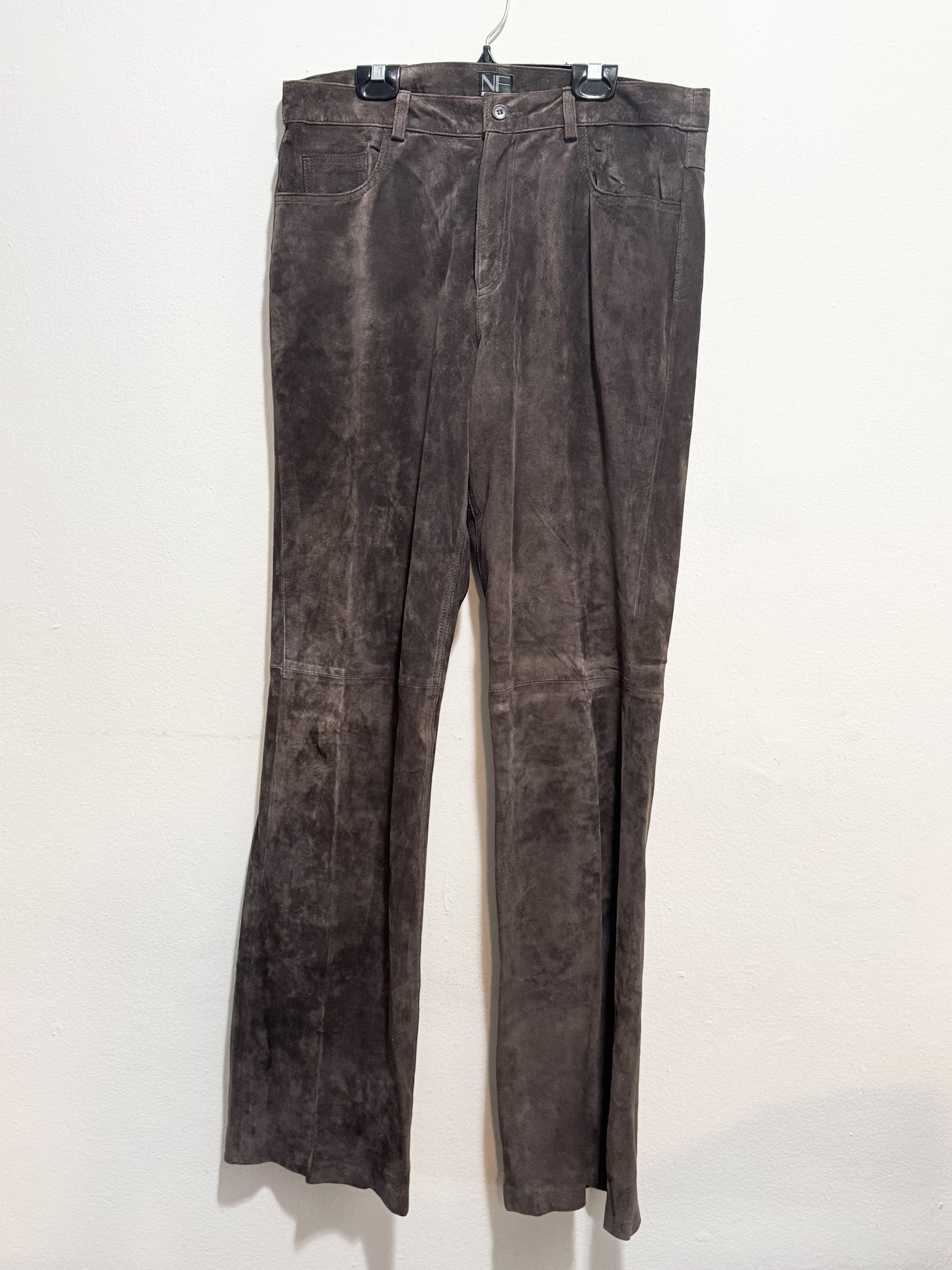 Other New Frontier Suede Woman's pants size 12 Size 34" / US 12 / IT 48 - 2 Thumbnail