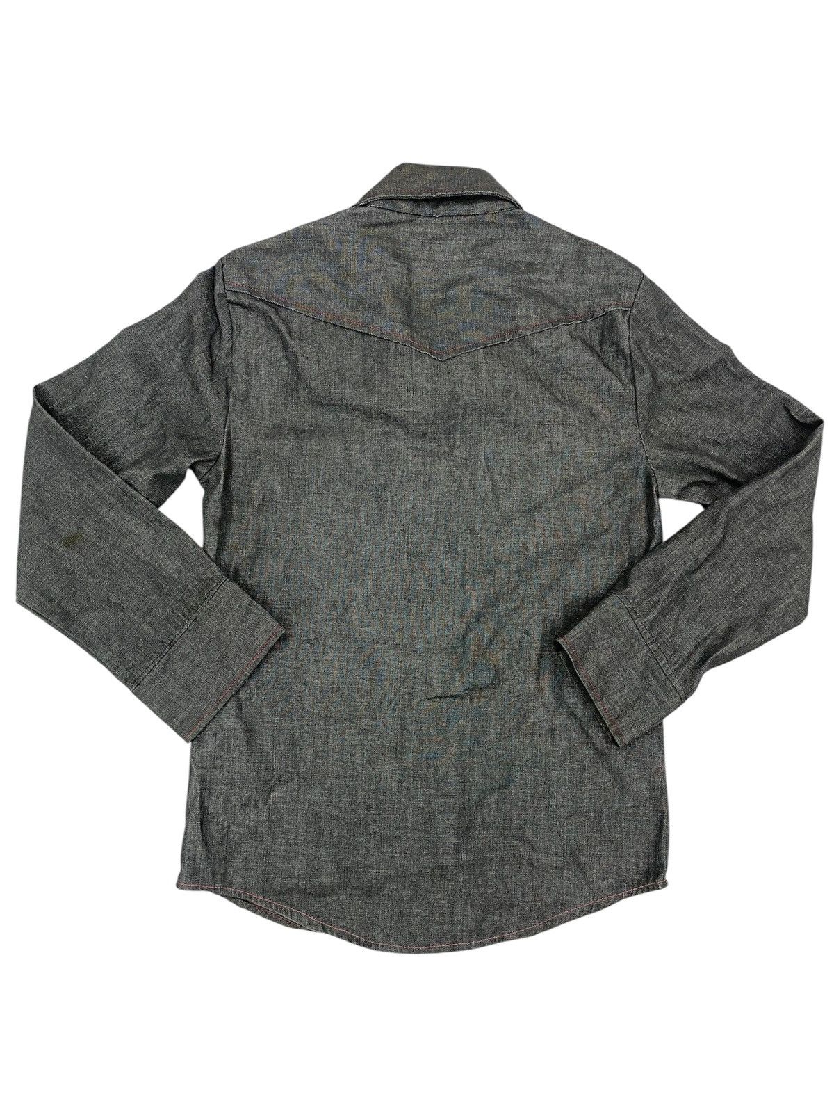 Vintage Vtg 1970s Wrangler Wrelaters denim cowboy western shirts Size US M / EU 48-50 / 2 - 2 Thumbnail