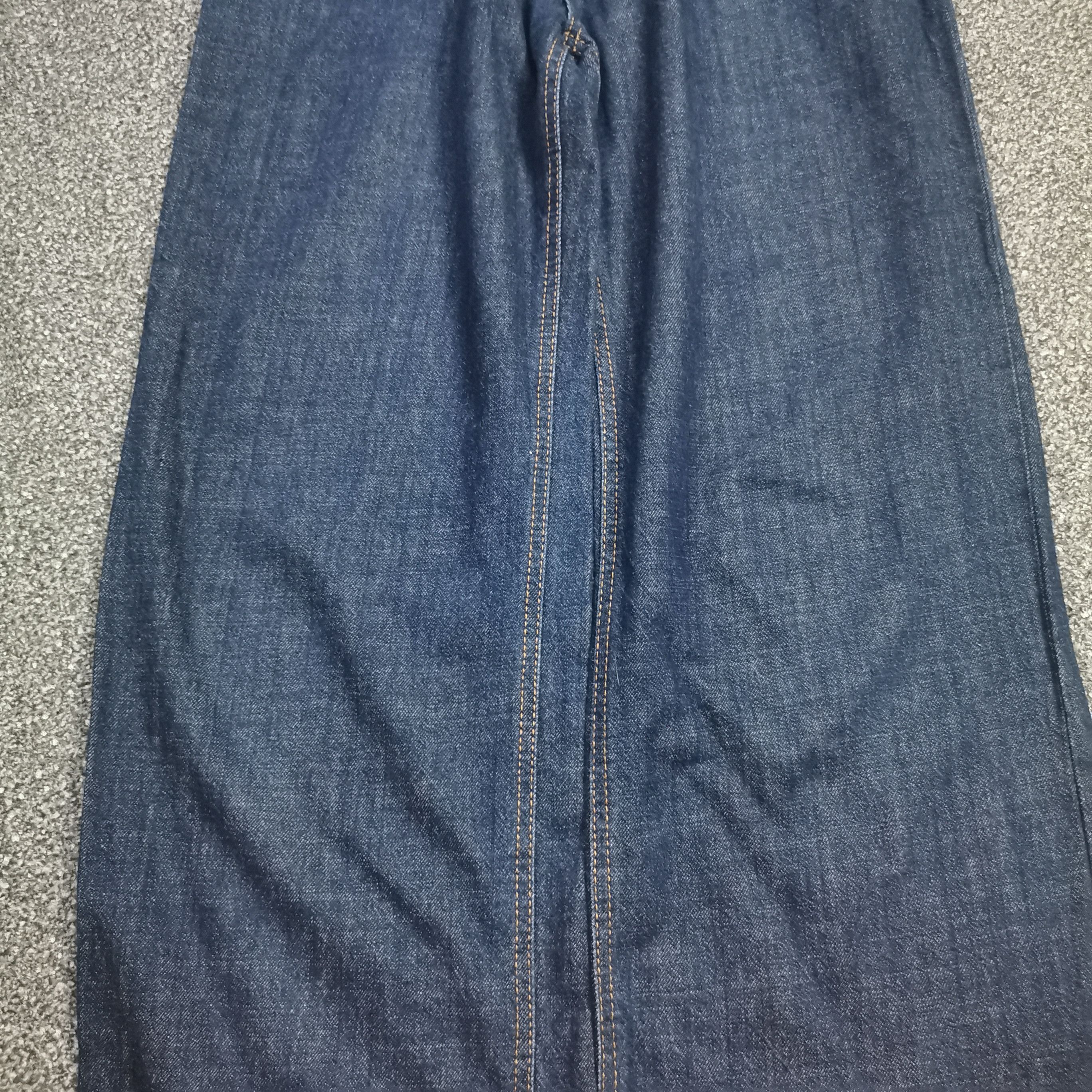 Hysteric Glamour 🔥🔥Vintage Y2k Crazy Baggy D-Rise Cutting Core Blue Denim Size US 28 / EU 44 - 5 Thumbnail