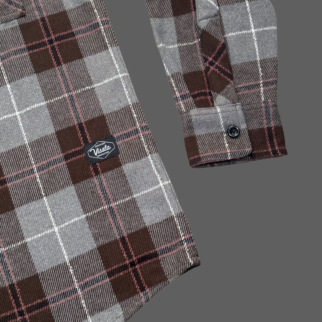 Vissla Vissla Creators Jack Eco Flannel Java Mens Medium Size US M / EU 48-50 / 2 - 3 Thumbnail